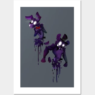 FOLLOW ME FnaF Shadow Animatronics Shirt Design Posters and Art